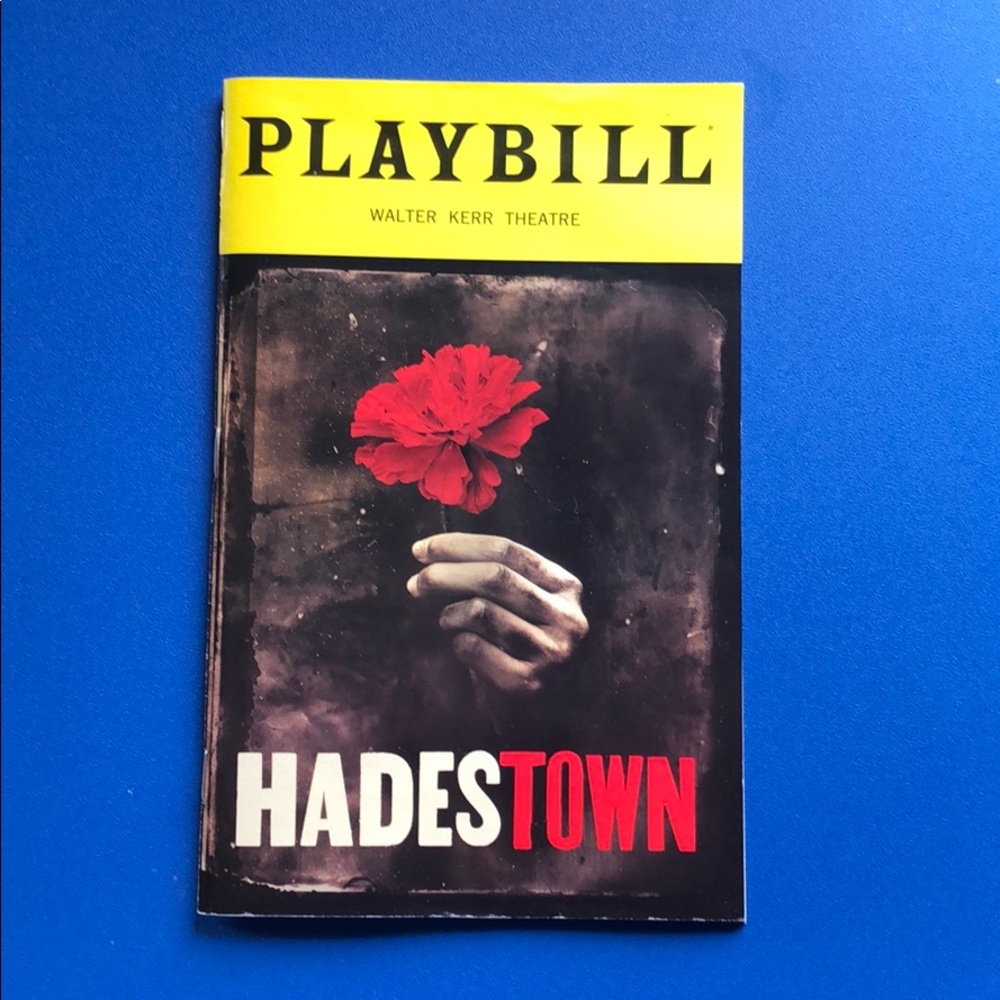 HADESTOWN BROADWAY PLAYBILL